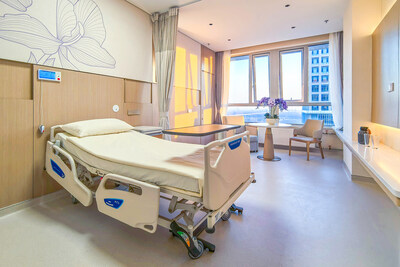 Perennial General Hospital Tianjin - Single-bed Room (PRNewsfoto/Perennial Holdings Private Limited)