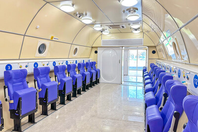 Perennial General Hospital Tianjin - 24-seater Hyperbaric Oxygen Chamber (PRNewsfoto/Perennial Holdings Private Limited)