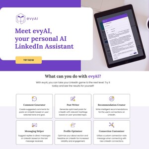Introducing evyAI Pro: The AI Sales Assistant Revolutionizing LinkedIn Networking