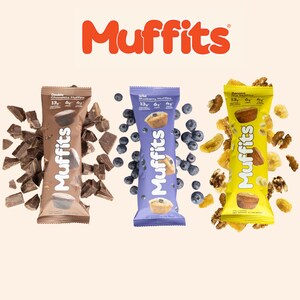 Move over protein bars, MUFFITS creates a new category of nutritious indulgence with the arrival of the unbelievably fluffy, clean label protein muffins