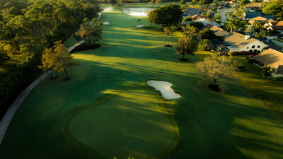 Woods 4 Tee to Green at Golden Hour