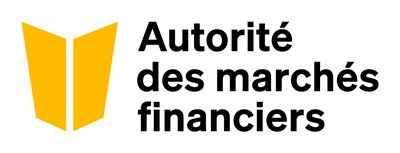 Autorité des marchés financiers | AMF Logo (CNW Group/Autorité des Marchés financiers) Autorité des marchés financiers | AMF Logo (CNW Group/Autorité des Marchés financiers)