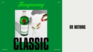 TANQUERAY LONDON DRY GIN LAUNCHES 'CLASSIC OR NOTHING' CAMPAIGN: A BOLD DECLARATION THAT CELEBRATES THE ENDURING INFLUENCE OF TIME-HONORED CLASSICS AND THE LEGENDS THAT CHOOSE THEM