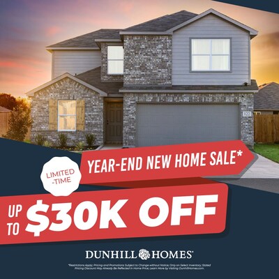 Up to $30k OFF New Homes!