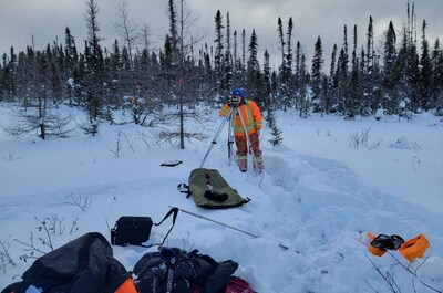 Figure 5 – Environmental analysis work conducted at the Case Lake Project, Ontario, Canada (CNW Group/Power Metals Corp.)