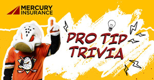 Mercury Insurance and Ducks Launch Pro Tip Trivia Game to Provide Fans with Helpful Life Pro Tips