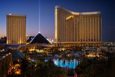 W Las Vegas officially joins the MGM Collection with Marriott Bonvoy portfolio, marking the latest step in the long-term strategic licensing agreement between MGM Resorts International and Marriott International. (December 18, 2024)
Photo Courtesy: MGM Resorts International