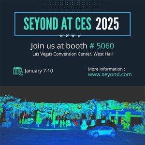 Seyond to Exhibit High Fidelity LiDAR Solutions at CES 2025