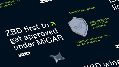 ZBD first to get approved under MiCAR