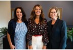 CMNH Incoming Chair, Kimberly Cripe; Aimee J. Daily, Ph.D., President & CEO of Children’s Miracle Network Hospitals; Barbara Joers, Outgoing Chair