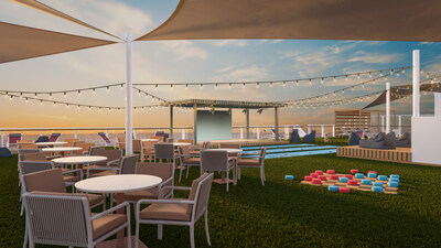 Horizon Park, an Outdoor Recreational Space with Lawn-Style Games, to Premiere On Board Norwegian Bliss and Norwegian Breakaway in 2025.