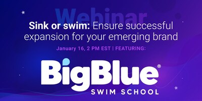 Big Blue Swim School Webinar design