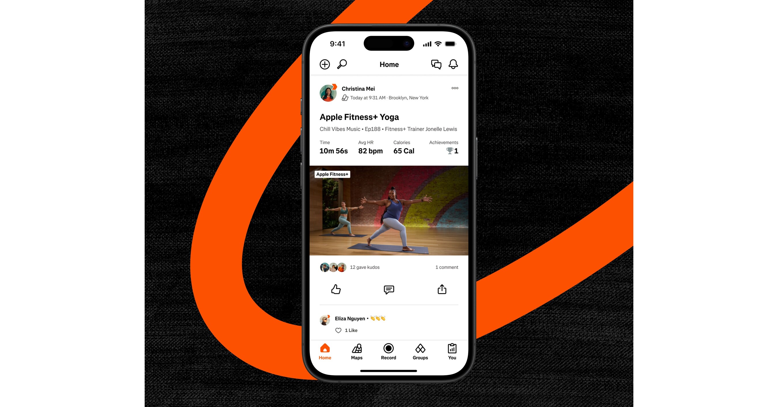 Strava and Apple Fitness+ collaborate to motivate and reach more active people in the new year