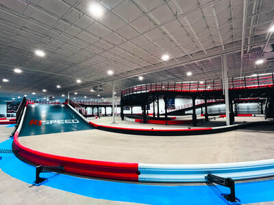 K1 Speed's new indoor go-kart center in Hilliard, near Columbus, boasts a multi-level track and state-of-the-art electric go-karts imported from Italy, in addition to an arcade and café.