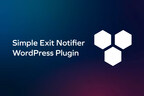 Simple Exit Notifier WordPress Plugin