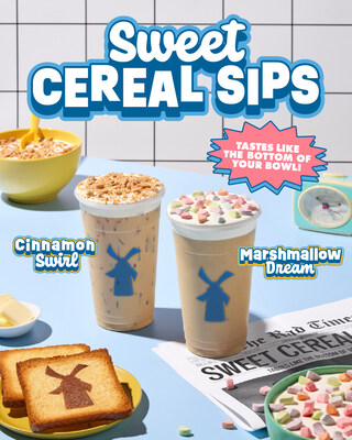 Ditch the bowl and sip breakfast all day long with Dutch Bros new cereal inspired drinks!