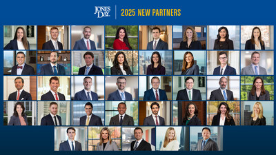 Jones Day names 37 new partners (presented in alphabetical order).