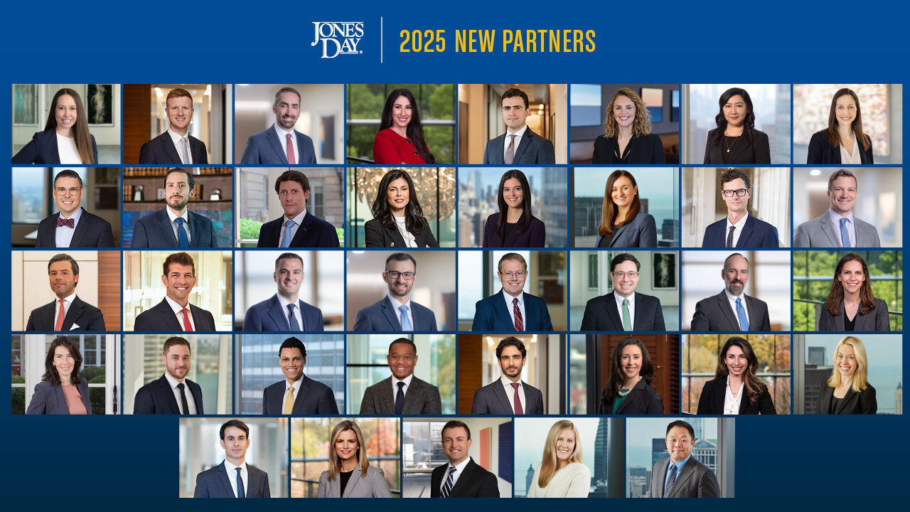 Jones Day names 37 new partners