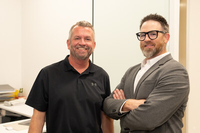 Jason Bell, vice president of sales, left, and real estate advisor Eric Hacker, right, at the opening of the new Southlake, Texas, office of Briggs Freeman Sotheby’s International Realty, at 2101 East Southlake Boulevard, Suite 220. The legendary luxury brokerage was founded in 1960 in North Texas and specializes in luxury homes, high-rises, ranches and commercial properties. It is part of the $143 billion Sotheby’s International Realty network of 26,400 agents in 83 countries and territories.