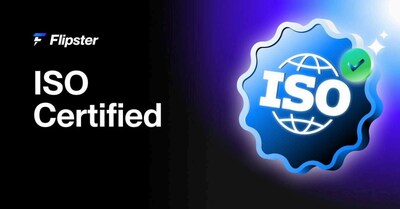 Flipster Achieves ISO/IEC Certification (PRNewsfoto/Flipster)