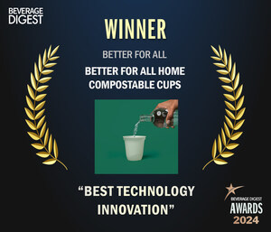 Better for All Wins the 2024 Beverage Digest Award for Best Technology Innovation