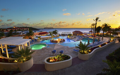 Pureocean pool on St. Maarten