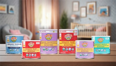 Earth’s Best®, America’s trusted organic baby brand from birth to backpack, is pleased to announce that its entire range of organic infant formula and toddler milk drinks is now fully back in stock. Earth’s Best is the only brand offering four different types of USDA certified organic formula options−dairy, sensitivity, gentle and toddler.