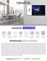 Newline Interactive Unveils Newline Signage Pro: Revolutionizing Digital Signage Management