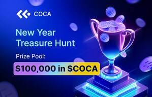 COCA Launches New Year Treasure Hunt Promotion with $100,000 in $COCA Tokens