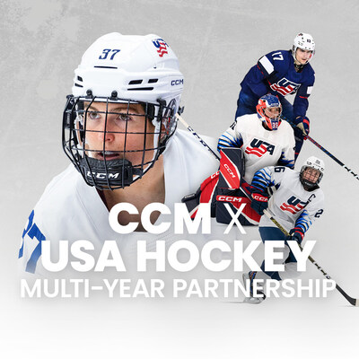 CCM Hockey Announces Multi-Year Partnership With USA Hockey