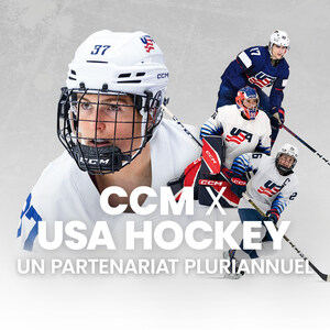 CCM Hockey annonce un partenariat pluriannuel avec USA Hockey