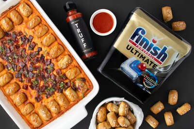 Finish and TRUFF teamed up to help hosts tackle game day eats like a pro, with an exclusive new recipe and Finish Ultimate for easy-to-tackle cleanup.