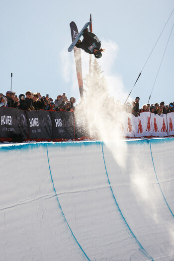 Monster Energy's Ayumu Hirano Claims the Victory in the Men’s Snowboard Halfpipe at the FIS World Cup at Copper Mountain