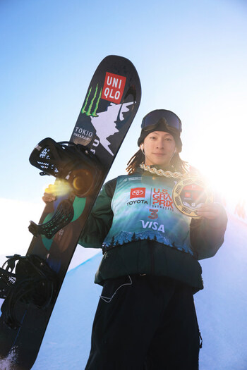 Monster Energy's Ayumu Hirano Claims the Victory in the Men’s Snowboard Halfpipe at the FIS World Cup at Copper Mountain