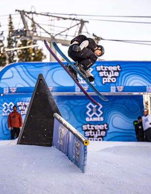 Monster Energy's Alex Hall Takes Second Place in Men’s Ski Street Style at the X Games Street Style Pro at Copper Mountain