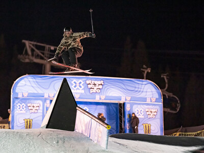 Monster Energy's Alex Hall Takes Second Place in Men’s Ski Street Style at the X Games Street Style Pro at Copper Mountain