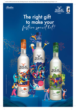 Magic Moments Vodka Launches Limited Edition Celebration Pack for a Magical New Year Celebration