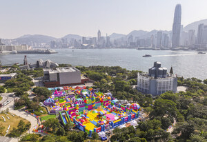 INCUBASE Studio Presents the World's Largest Inflatable Bounce Party  "HSBC Life The Big Bounce World Tour - Hong Kong" Grand Opening