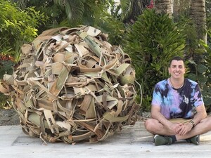 Artist Evan Bobo Gifts Interactive Sculpture "EARTHBALLS" to Center for Great Apes Following Miami Art Week 2024