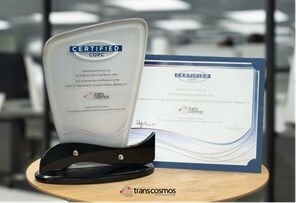 transcosmos receives COPC Certification in South Korea for 6 years in a row