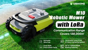 UBHOME Collaborates with Qualcomm to Release the Smart Lawn Mower, Co-Creating a New Era of Smart Life