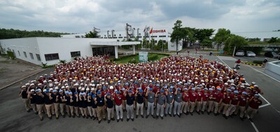 Employees of Toshiba Industrial Products Asia Co., Ltd.