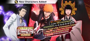 "Bleach: Brave Souls" New Year Special - Thousand-Year Blood War Zenith Summons: Fervor to Begin Alongside a Gift Campaign with Prizes Like an Xbox &amp; Brave Souls Original Merch