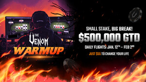 ACR Poker Starts 2025 With The Venom Warmup Leading Into $10 Million GTD Mystery Bounty Venom Tourneys