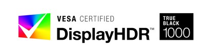 VESA Certified DisplayHDR True Black 1000 logo. Source: VESA.