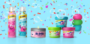 Mr. Bubble Delivers a Sensory Experience for Kids & Adults with New Bath Dough, Foam Soaps & Retro Bubble Gum Candle in Celebration of National Bubble Bath Day, Jan. 8