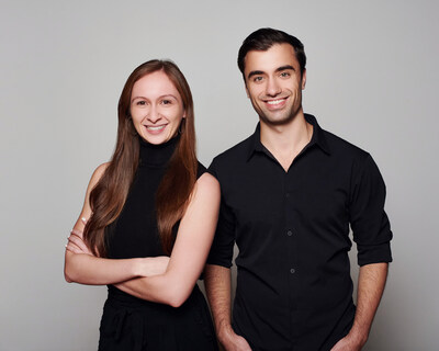 Fazeshift founding team (left: Caitlin Leksana, Co-Founder & CEO, right: Timmy Galvin, Co-Founder & CTO)