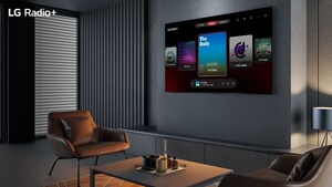 LG lança serviço de streaming de áudio gratuito com fácil acesso e experiência de usuário simples e dinâmica