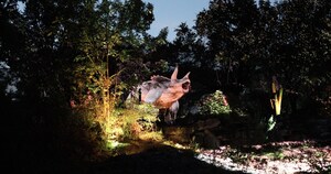 Paintscaping Creates Dino Lumina, World's First Dinosaur Park Using Large-Scale Projections