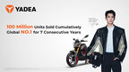 Yadea đạt doanh số 100 triệu sản phẩm trên toàn cầu và đưa ra thông báo mới về đại sứ toàn cầu Vương Hạc Đệ